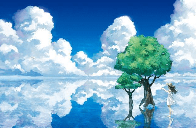 野外生命的頌歌，晴朗天空下的生命歡唱