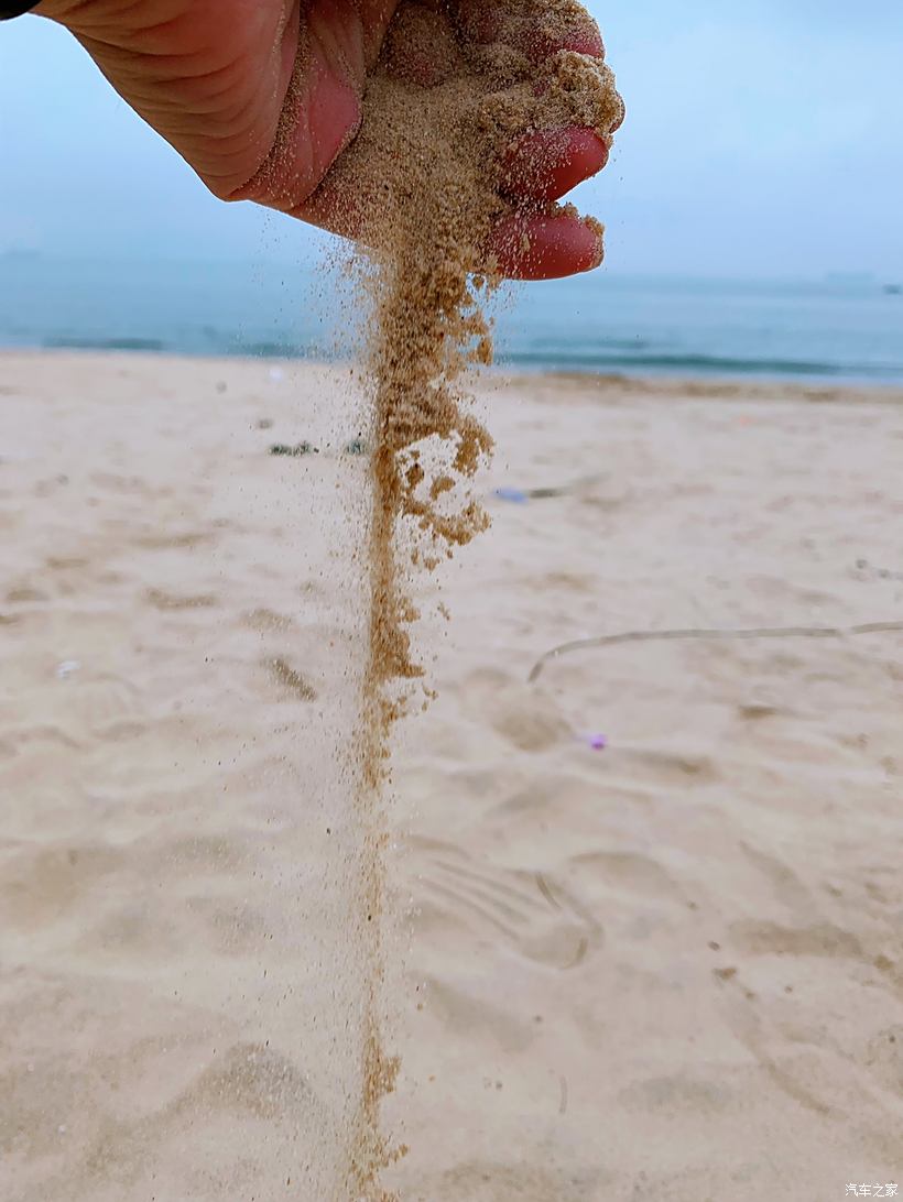 沙灘上的自由之旅，細(xì)沙下的足跡