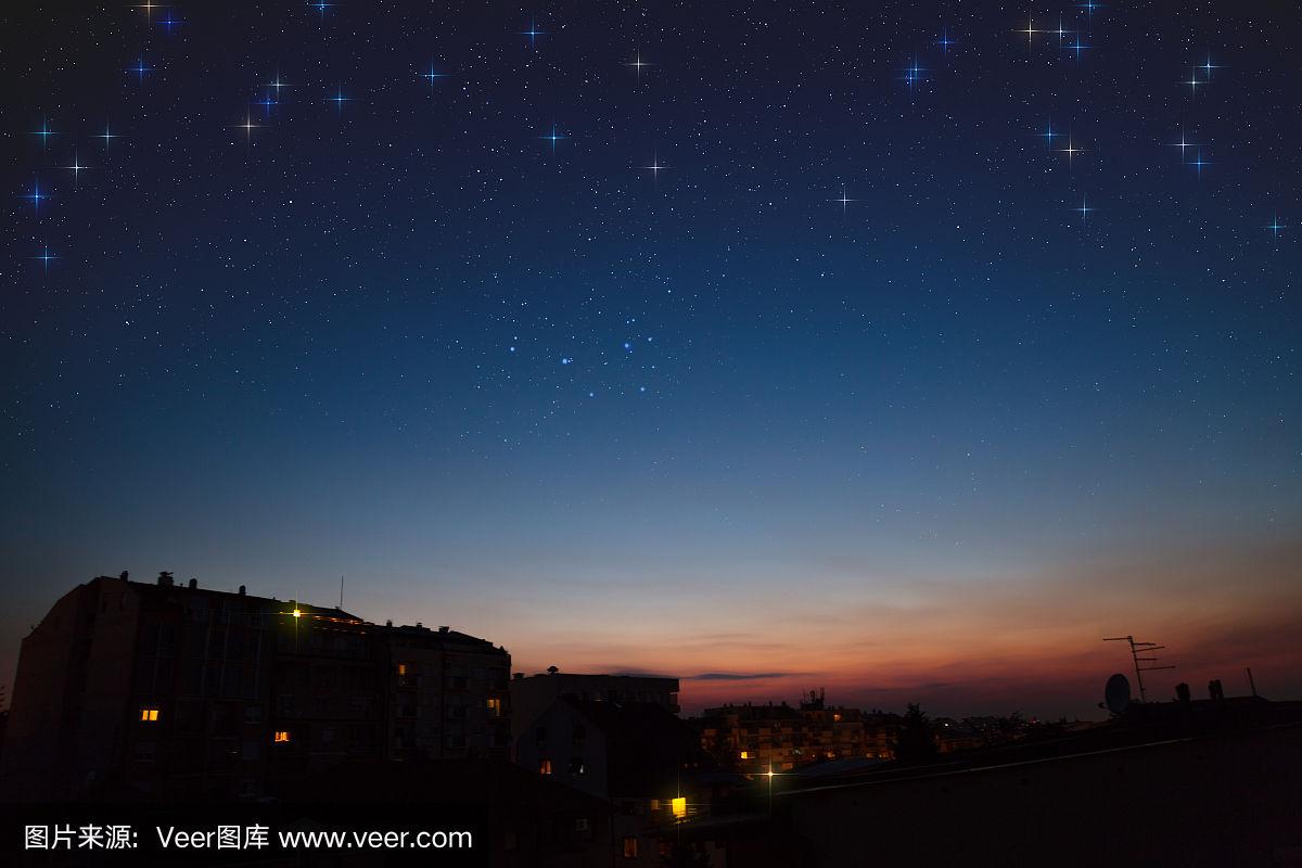 夏日星光詩(shī)篇，天際線(xiàn)的夜晚